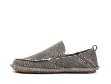 mens canvas fray rasta slip on twin gore shoe,,,,,,,